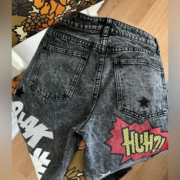 Vintage patchwork jean - Picture 2 of 3